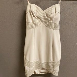 G by guess strapless dress